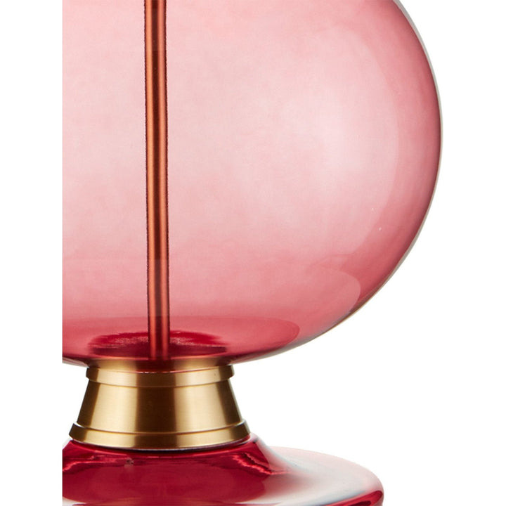 Jocasta Red Table Lamp