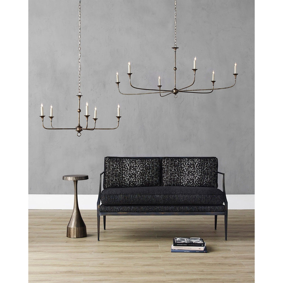 Nottaway Large Bronze Chandelier