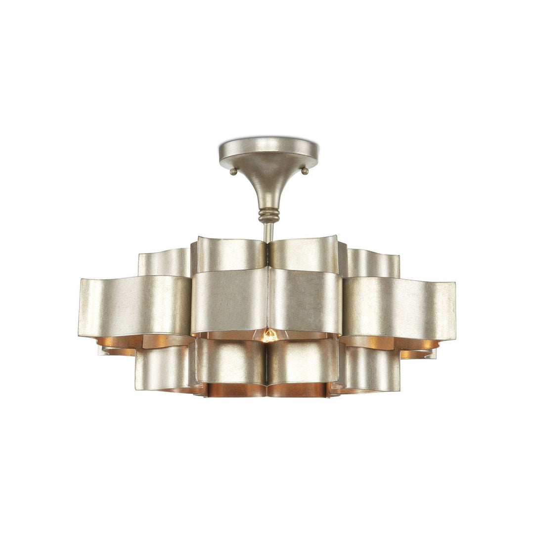 Grand Lotus Small Sliver Chandelier