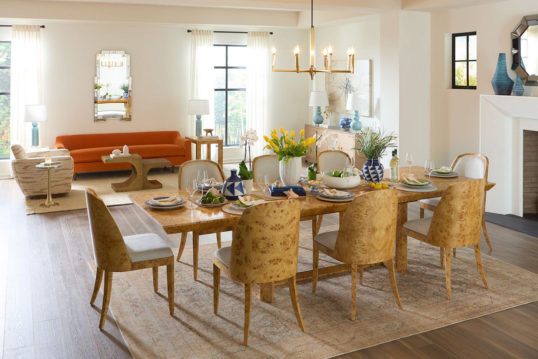 Easton Dining Table, Burl
