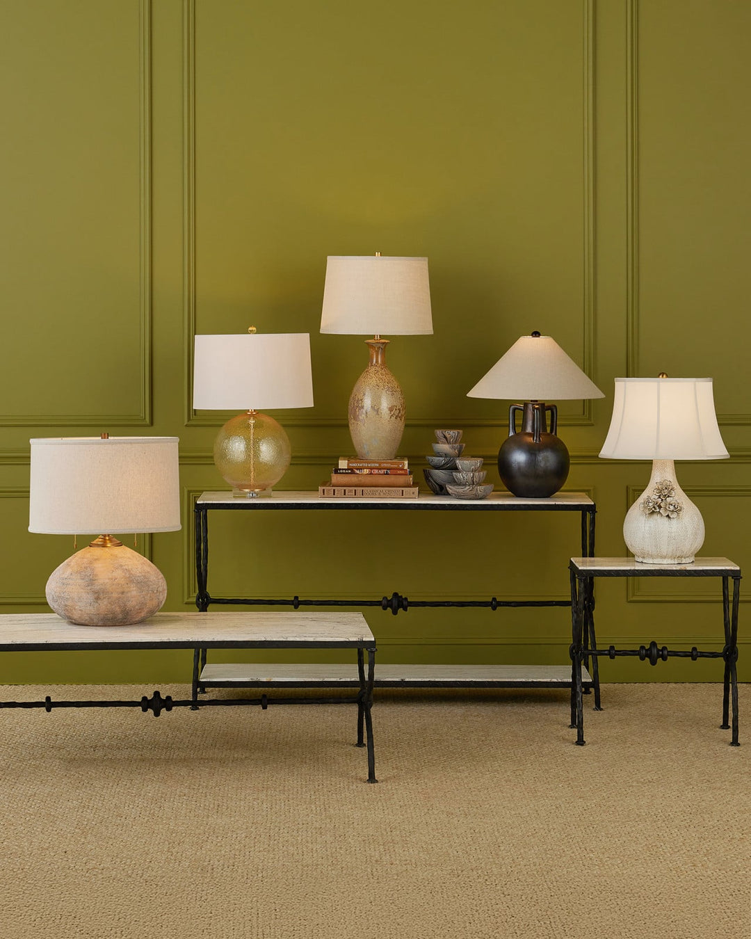 Table Lamps Zebulon Round Table Lamp