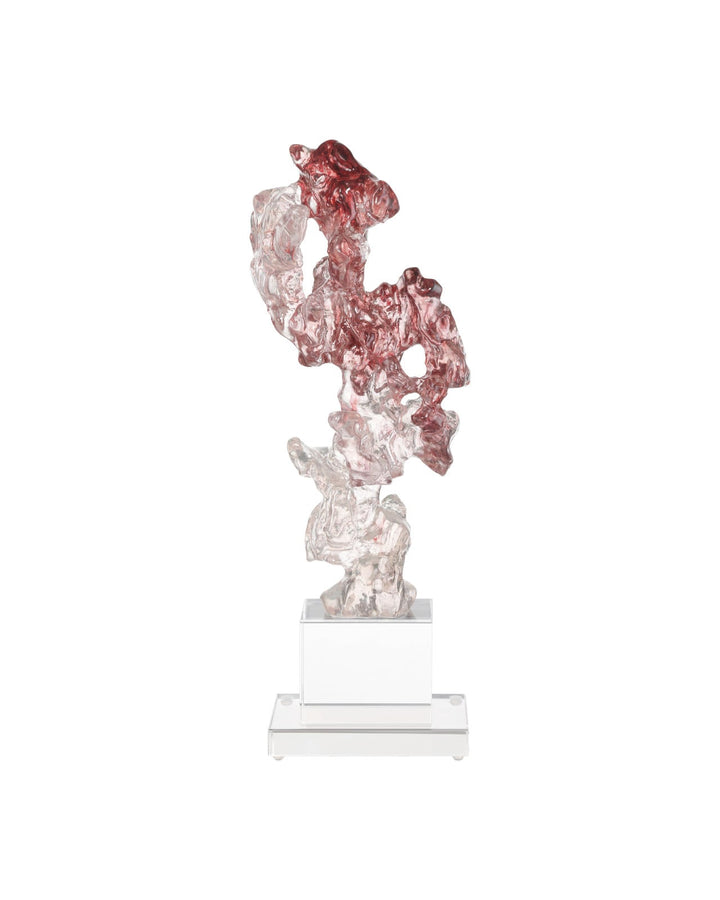 Decorative Objects Faux Rock Crystal Large Sculpture