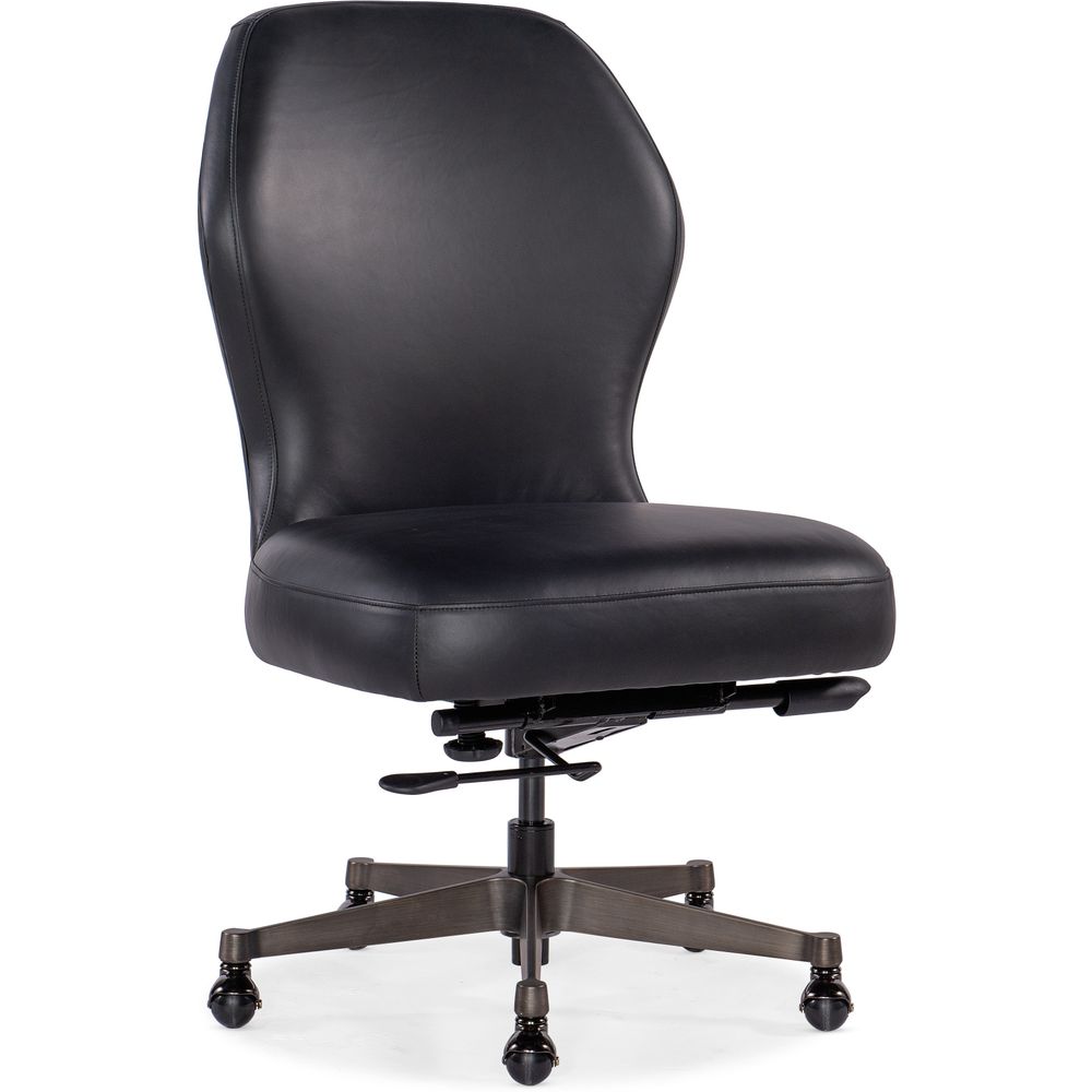 Home Office Executive Swivel Tilt Chair - Gunmetal