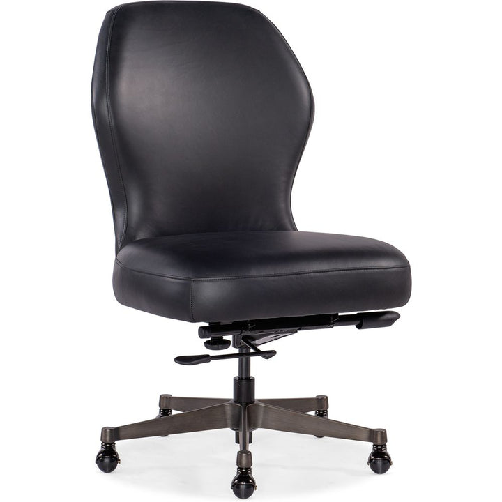 Home Office Executive Swivel Tilt Chair - Gunmetal