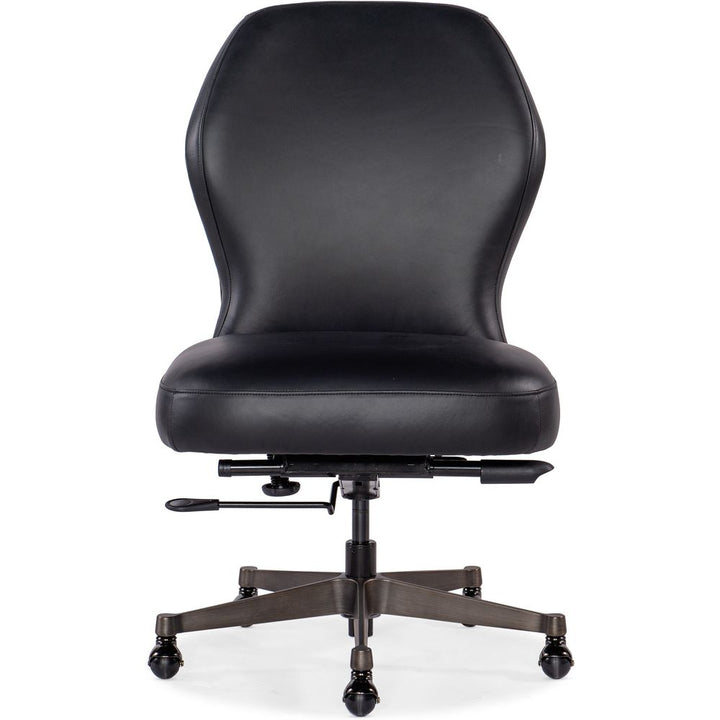Home Office Executive Swivel Tilt Chair - Gunmetal