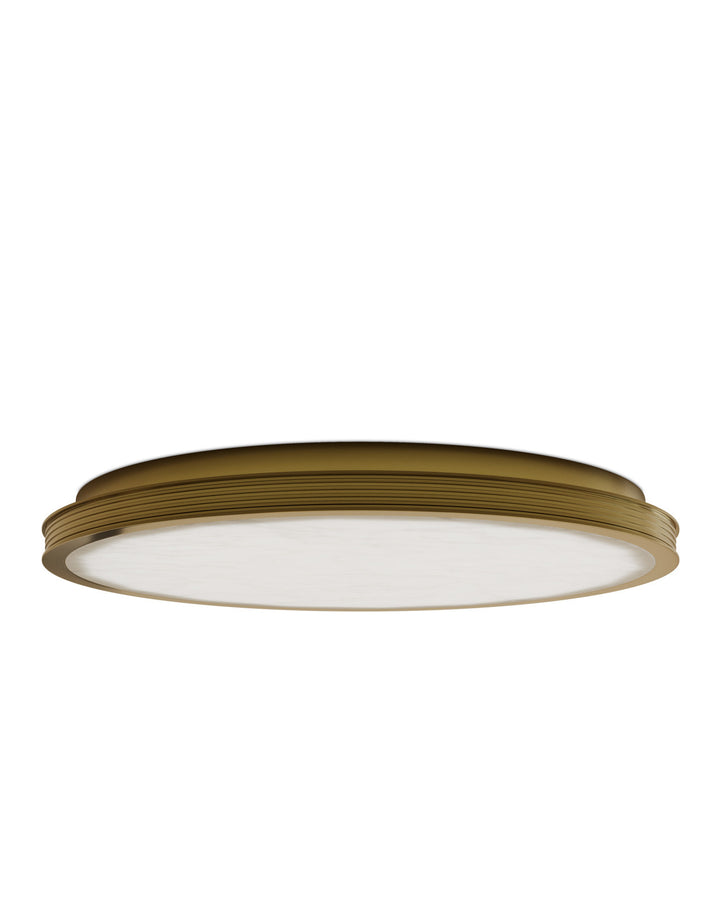 Aydan Polished Brass Flush Mount