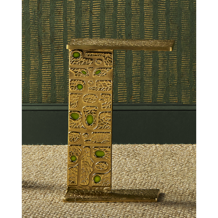 Beau Monde Gold & Green C Table