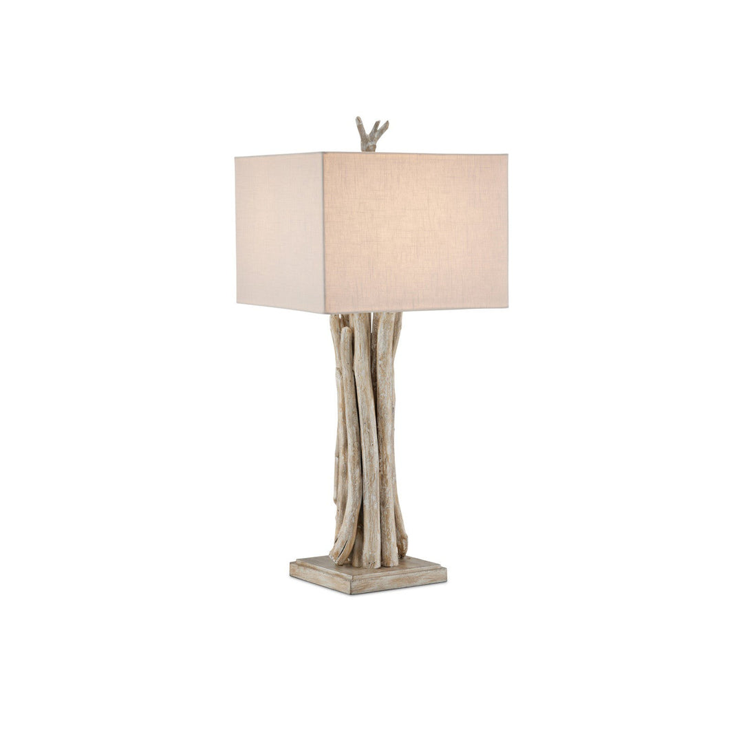 Driftwood Whitewash Table Lamp