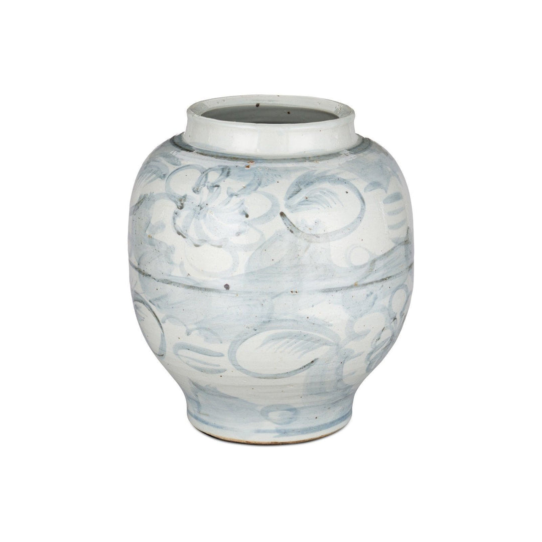 Ming-Style Countryside Large Preserve Pot