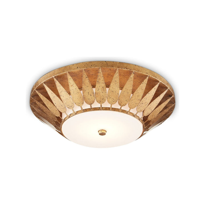 Floris Gold Flush Mount