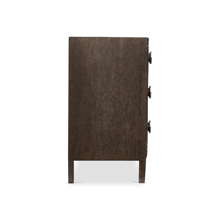 Linea Bachelor's Chest in Cerused Charcoal