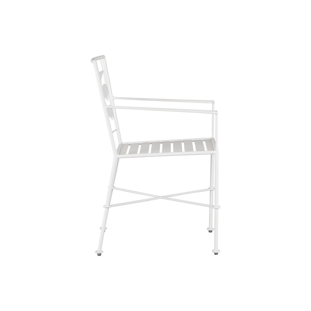 Las Palmas White Armchair