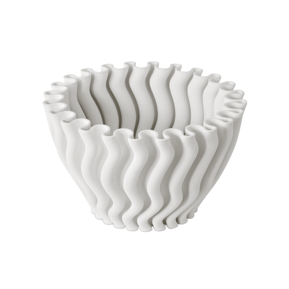 Vases Ripple White Vase