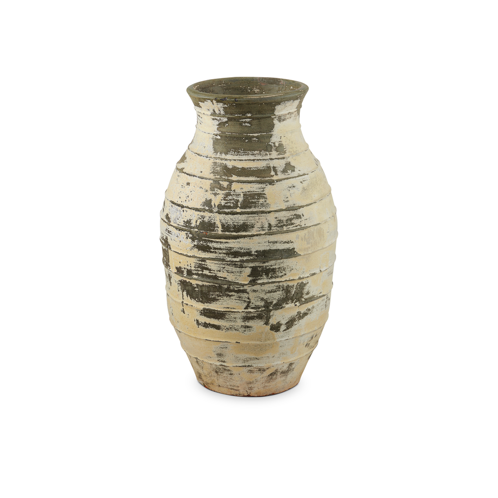 Vases Ragusa Large Antique White Urn