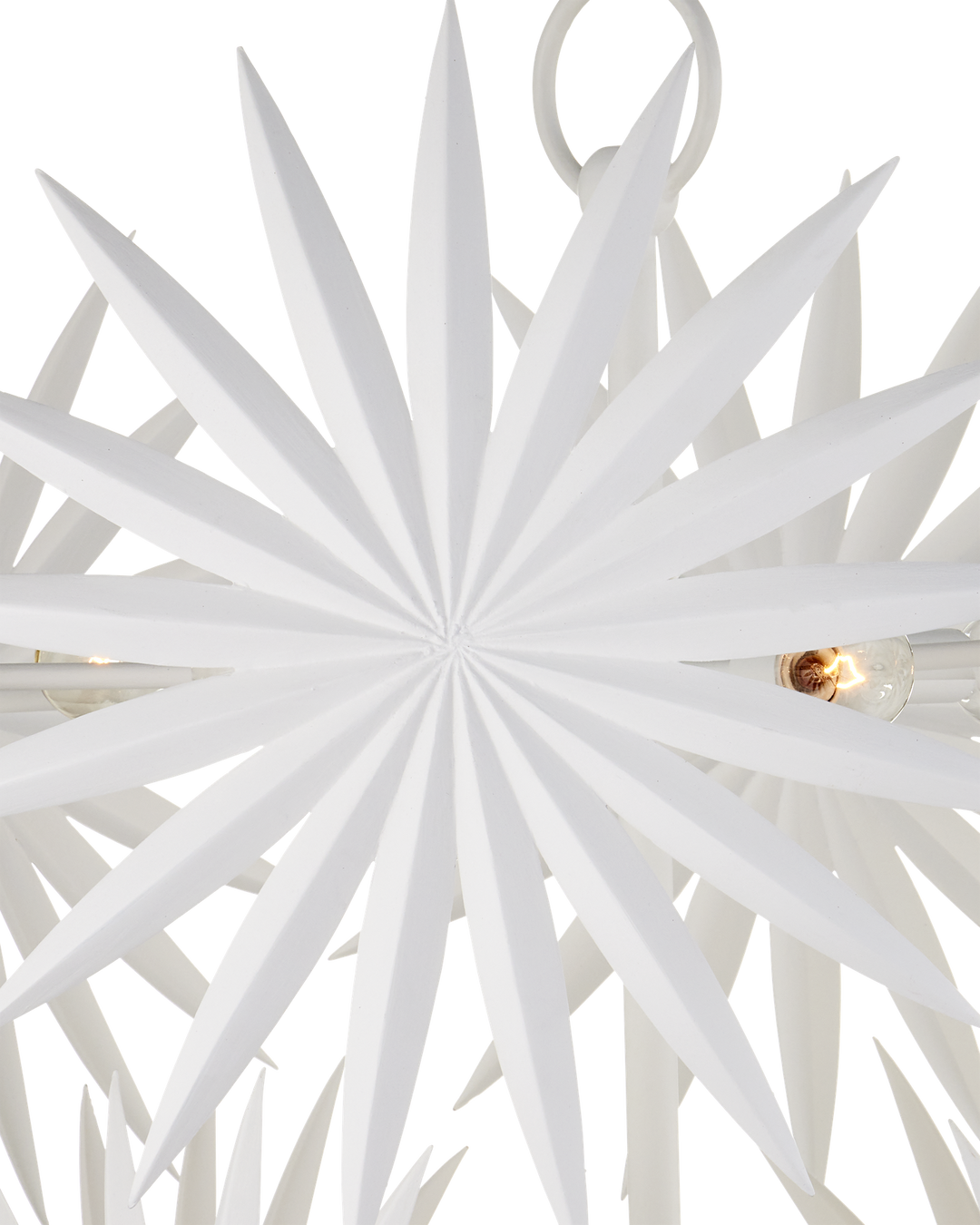 Bismarkia Medium White Chandelier