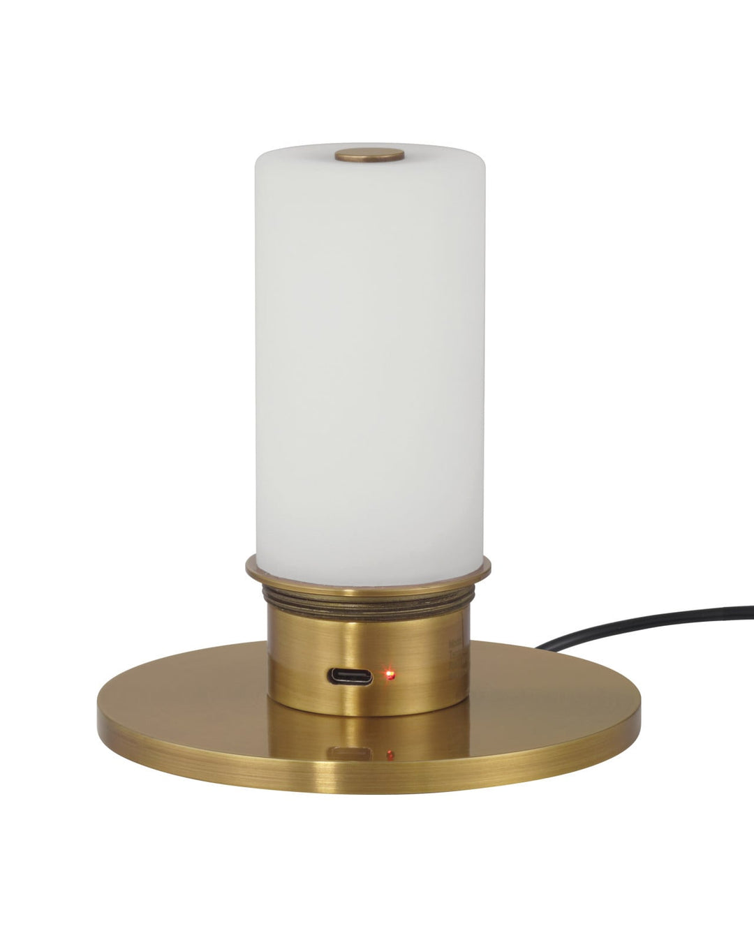 Table Lamps Sashay Brass Cordless Table Lamp