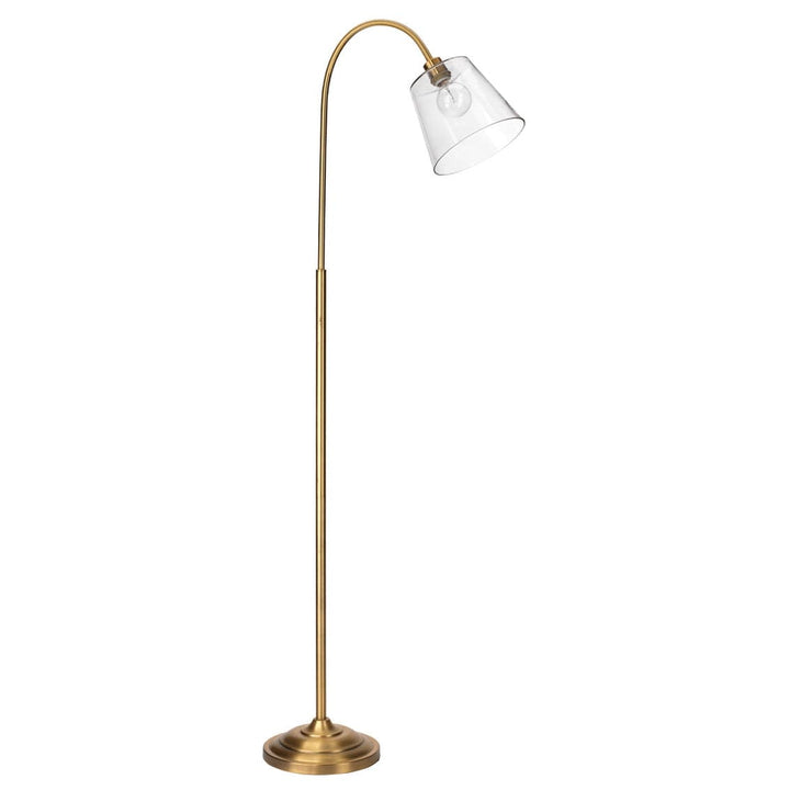 Swan Floor Lamp-Jamie Young-JAMIEYO-LS9SWANFLAB-Floor LampsBrass-1-France and Son