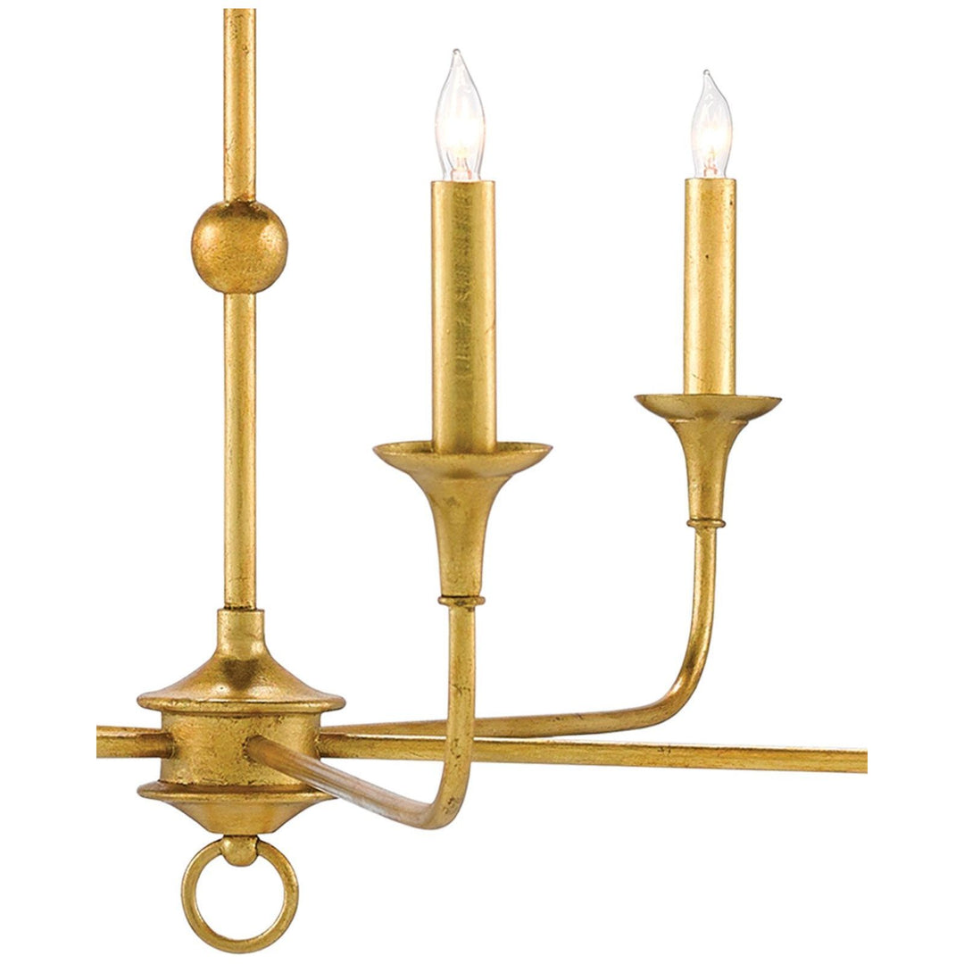 Nottaway Small Gold Chandelier