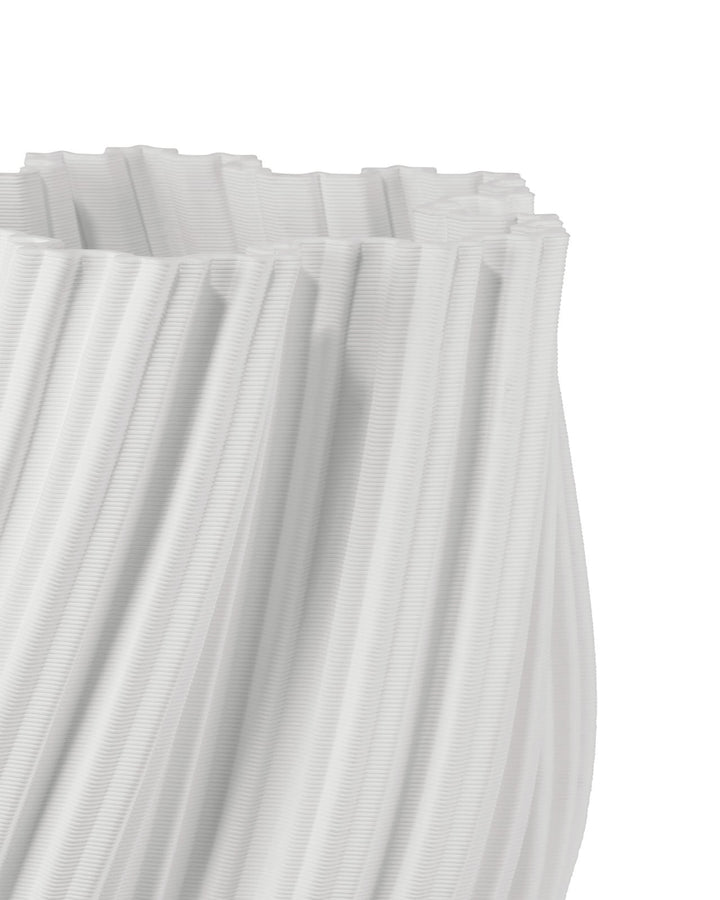 Vases Whorl Large White Vase