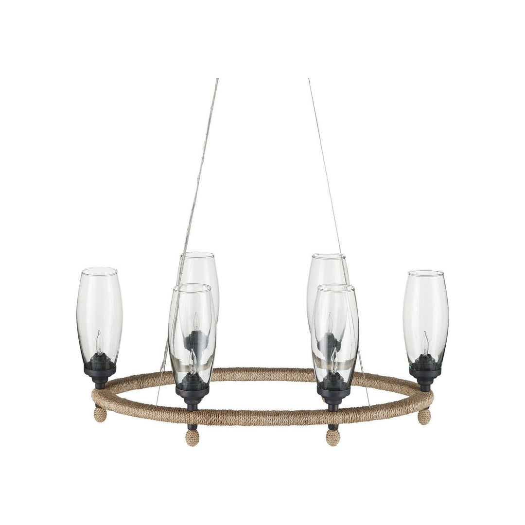 Hightider Glass Oval Chandelier