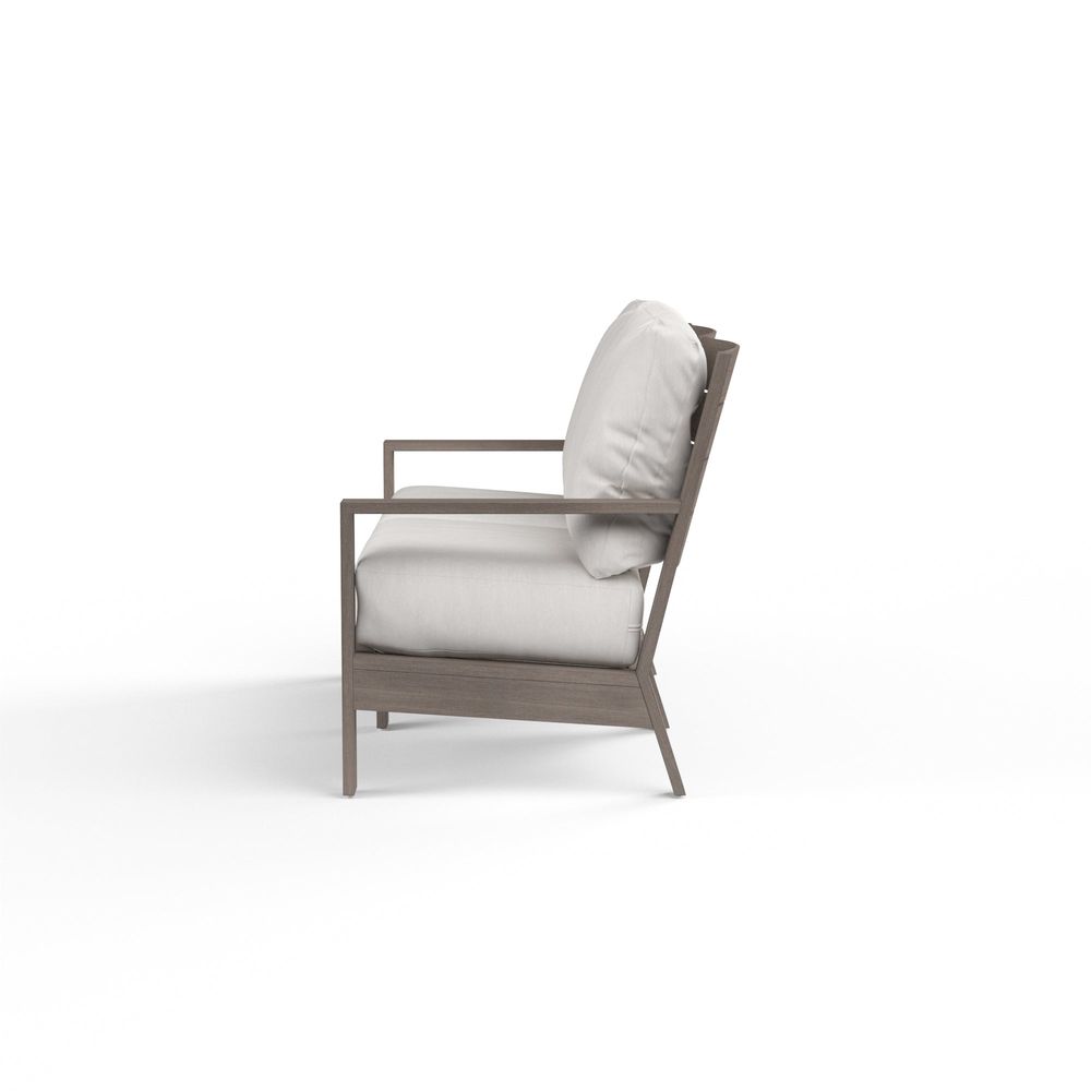 Outdoor Sofas and Sectionals Laguna Loveseat in Canvas Flax, No Welt