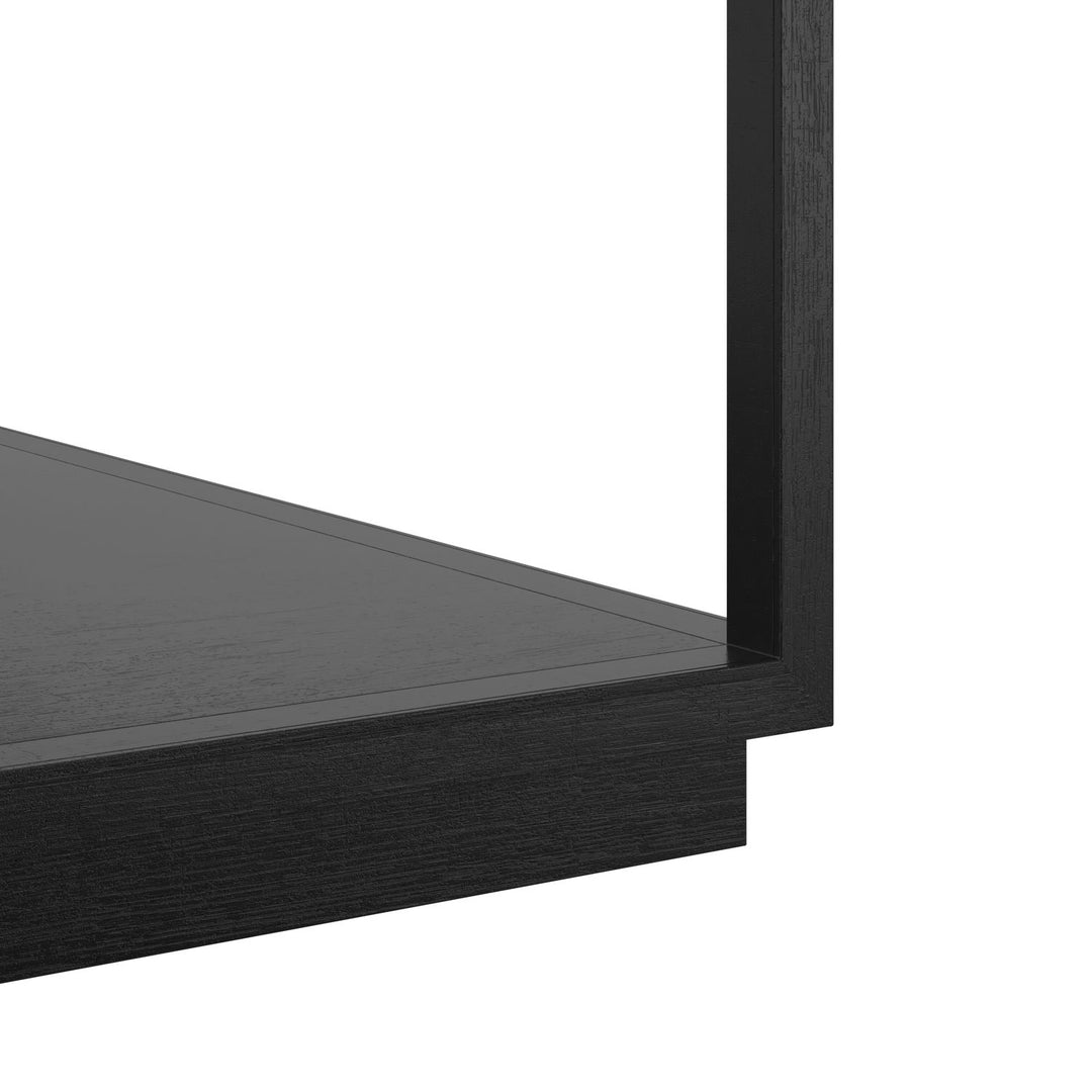 Glaze Square Cocktail Table Onyx