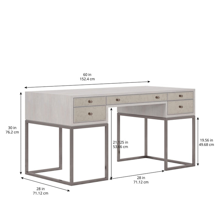 Mezzanine Writing Desk - Grey