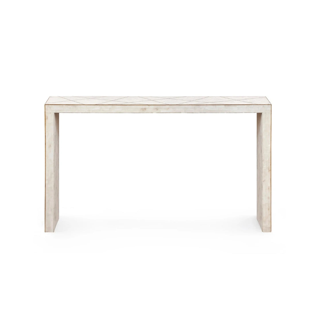 Elgin Console, Alabaster