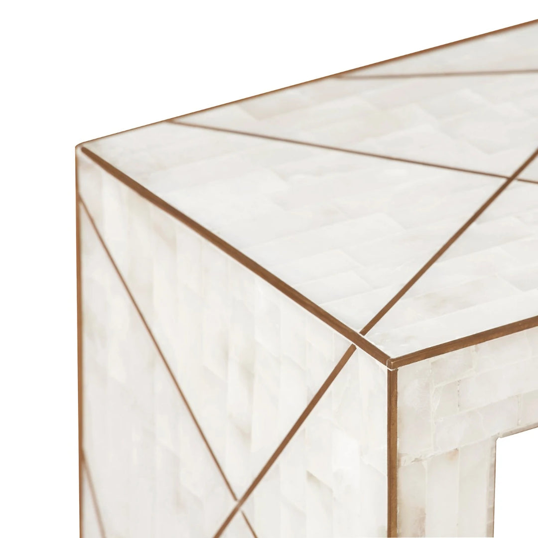 Elgin Console, Alabaster