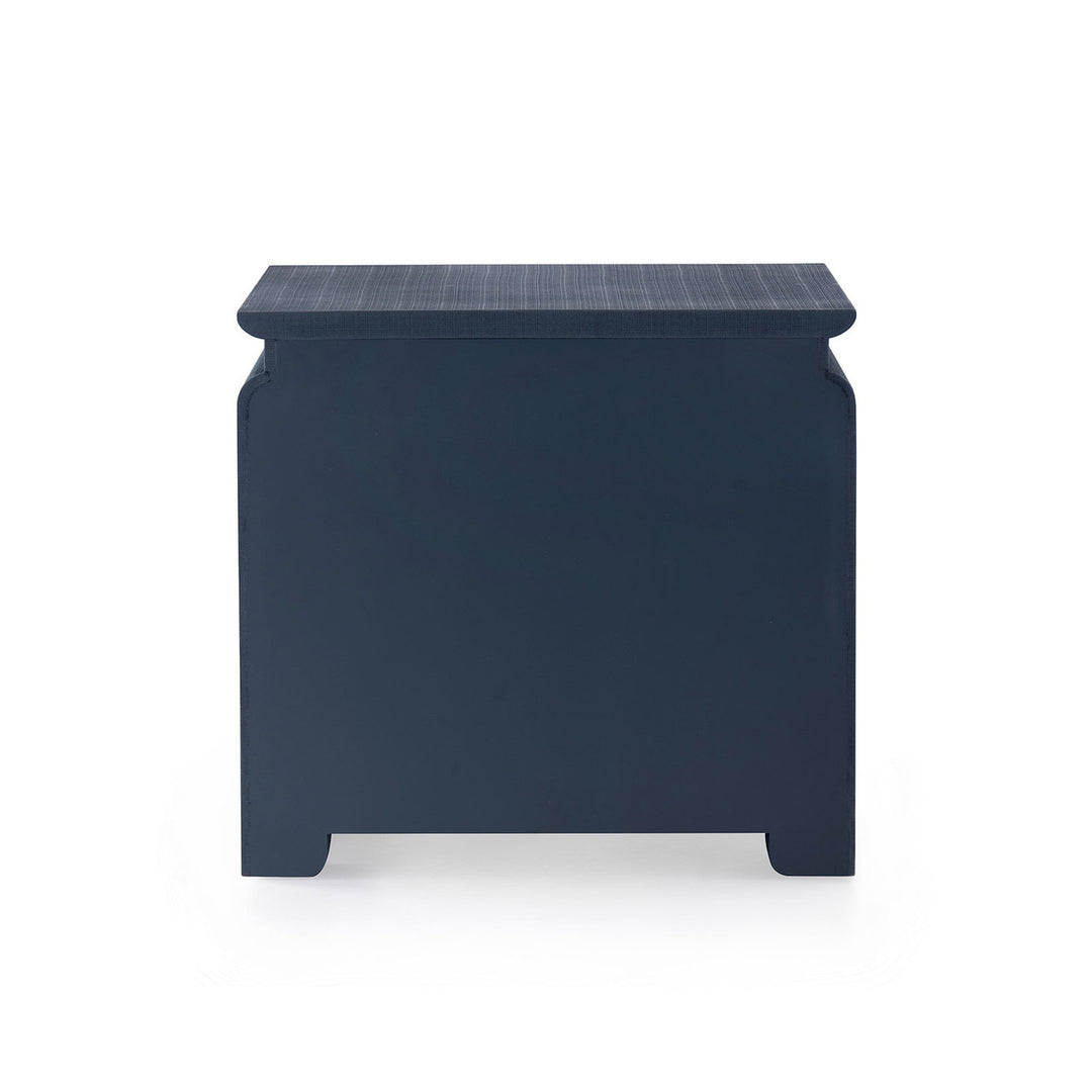 Elina 3-Drawer Side Table, Storm Blue