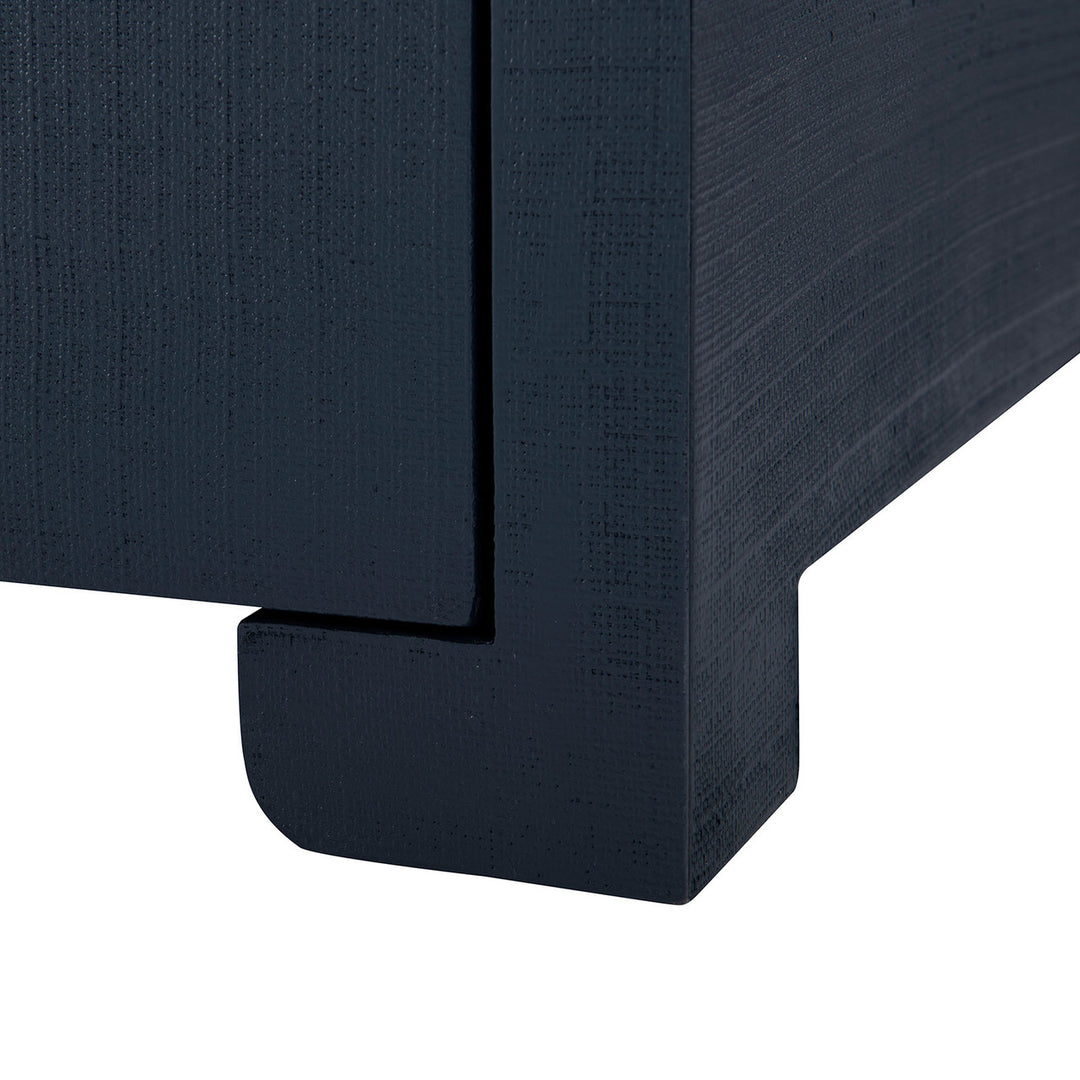 Elina 3-Drawer Side Table, Storm Blue