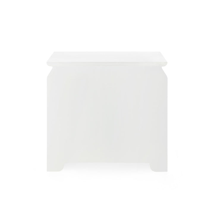 Elina 3-Drawer Side Table, Vanilla