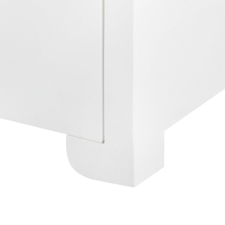 Elina 3-Drawer Side Table, Vanilla