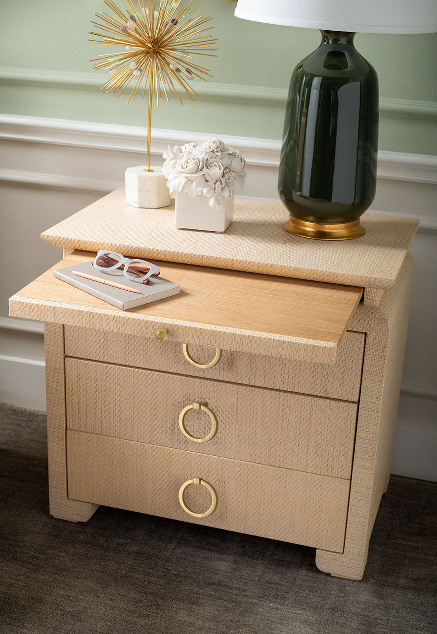 Elina 3-Drawer Side Table