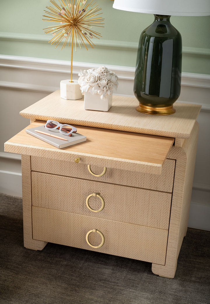 Elina 3-Drawer Side Table