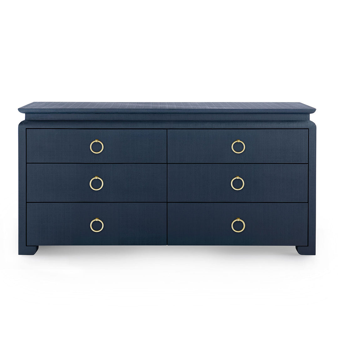 Elina Extra Large 6-Drawer, Storm Blue