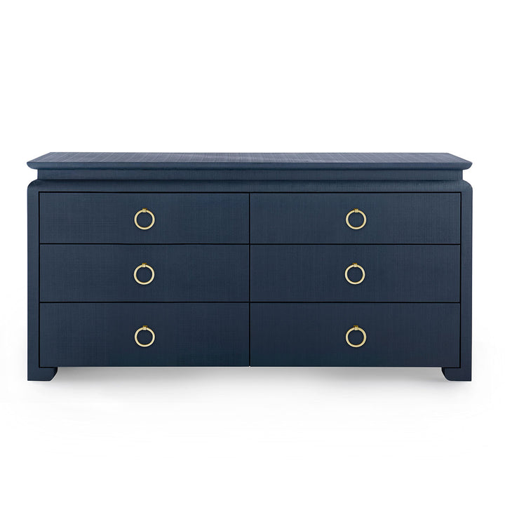 Elina Extra Large 6-Drawer, Storm Blue