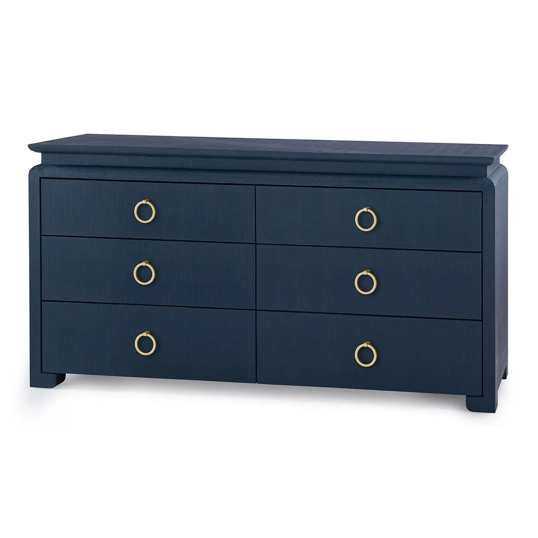 Elina Extra Large 6-Drawer, Storm Blue