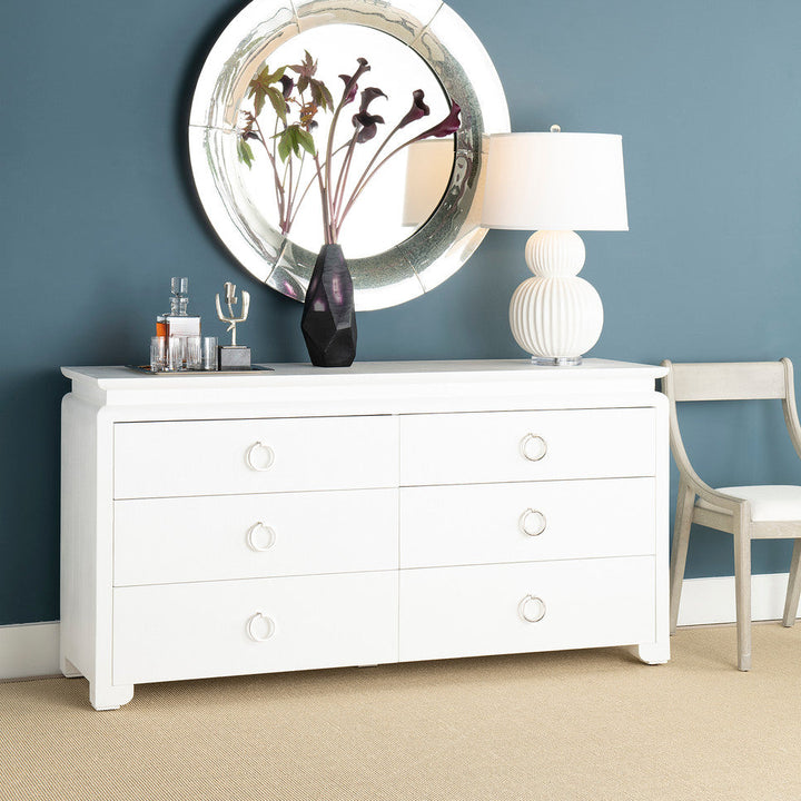 Elina Extra Large 6-Drawer, Vanilla