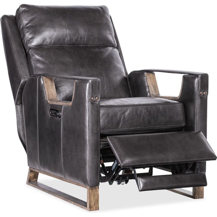 Relic Power Recliner w/Power Headrest - Black