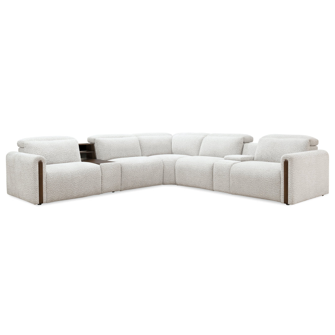 Anaheim Seven-Piece Power Sectional