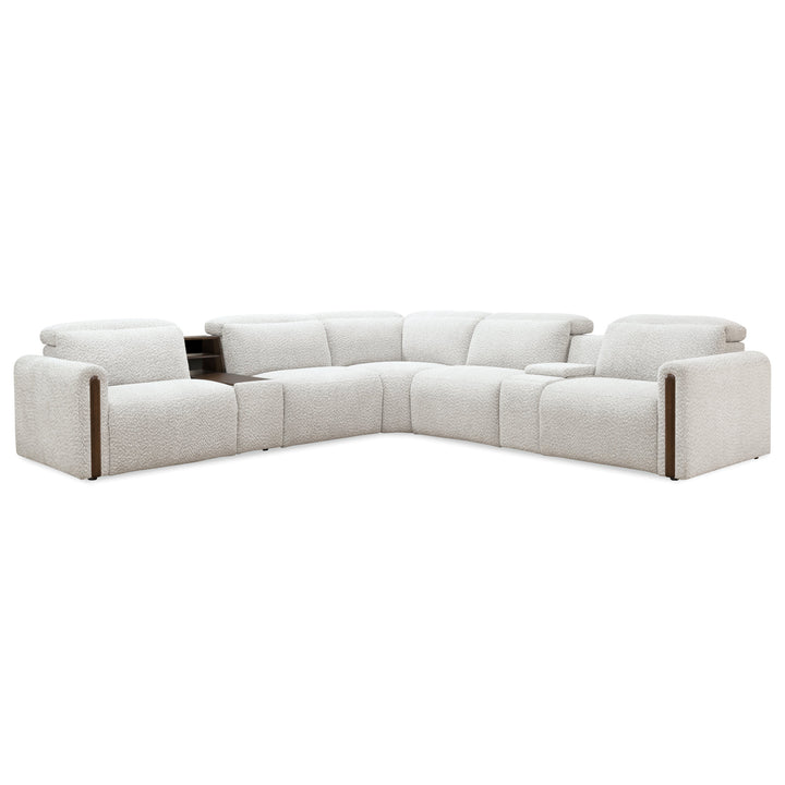 Anaheim Seven-Piece Power Sectional