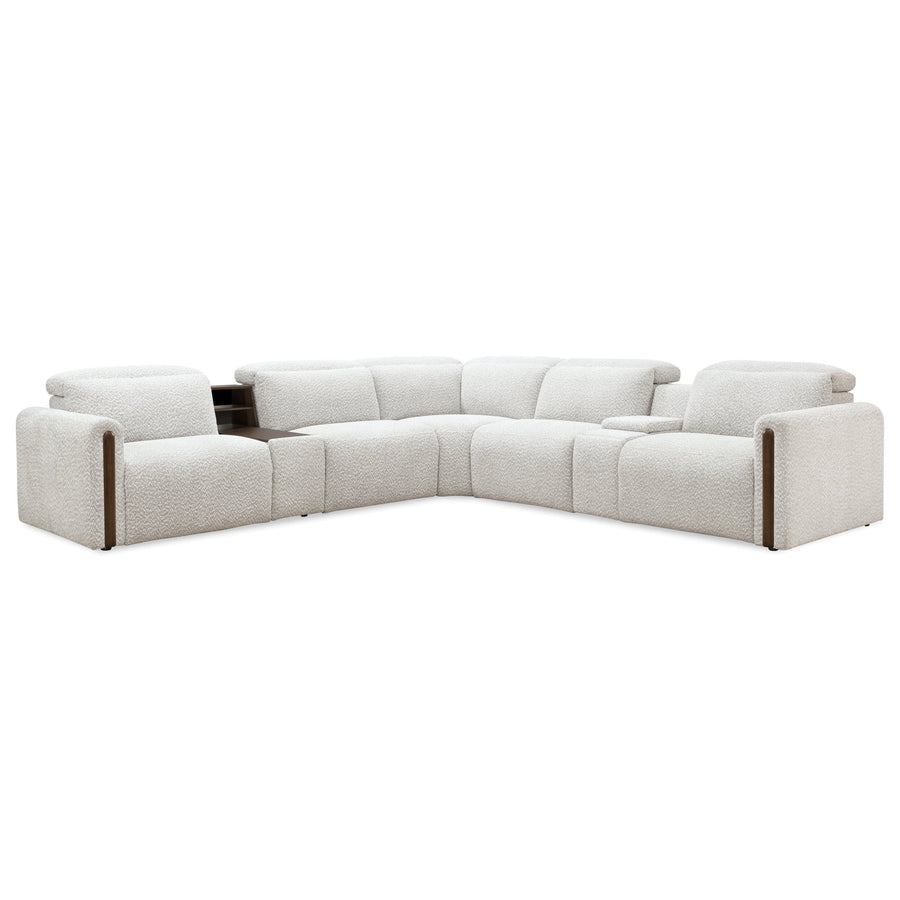 Anaheim Seven-Piece Power Sectional