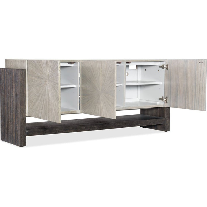 Sideboards & Credenzas Melange Ground Perspective Credenza - Light Wood