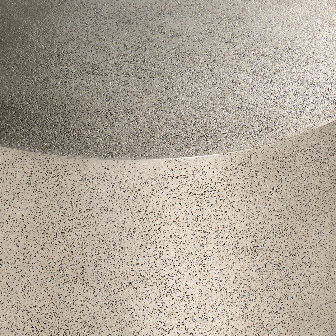 Linea Metal Round Side Table