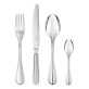 Flatware Set for 12 People (48 Pieces) Albi Acier Stainless
