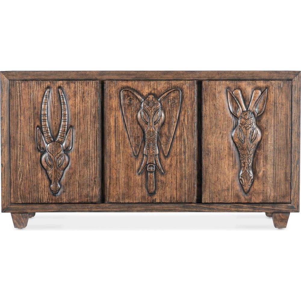Sideboards & Credenzas Commerce & Market Safari Credenza - Medium Wood