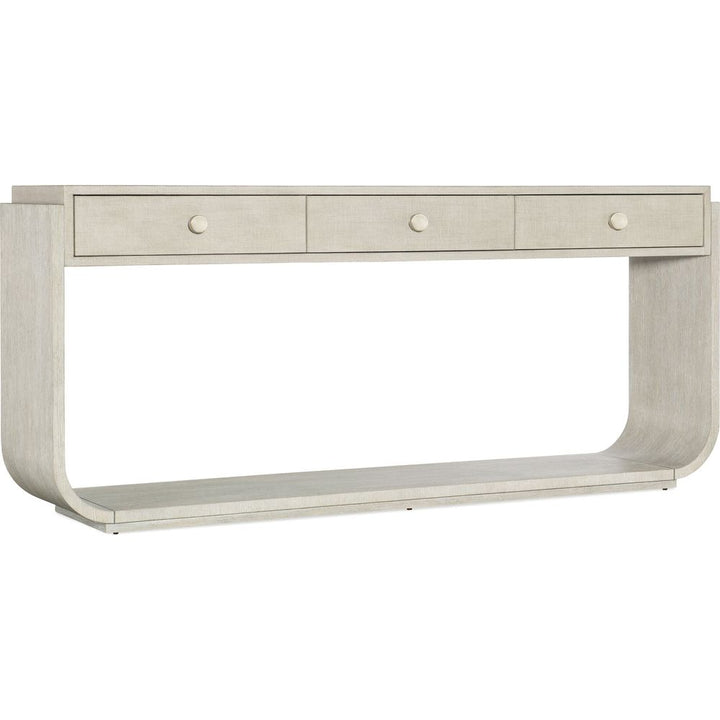Console Tables Pulse 3-Drawer Console Table - Light Wood