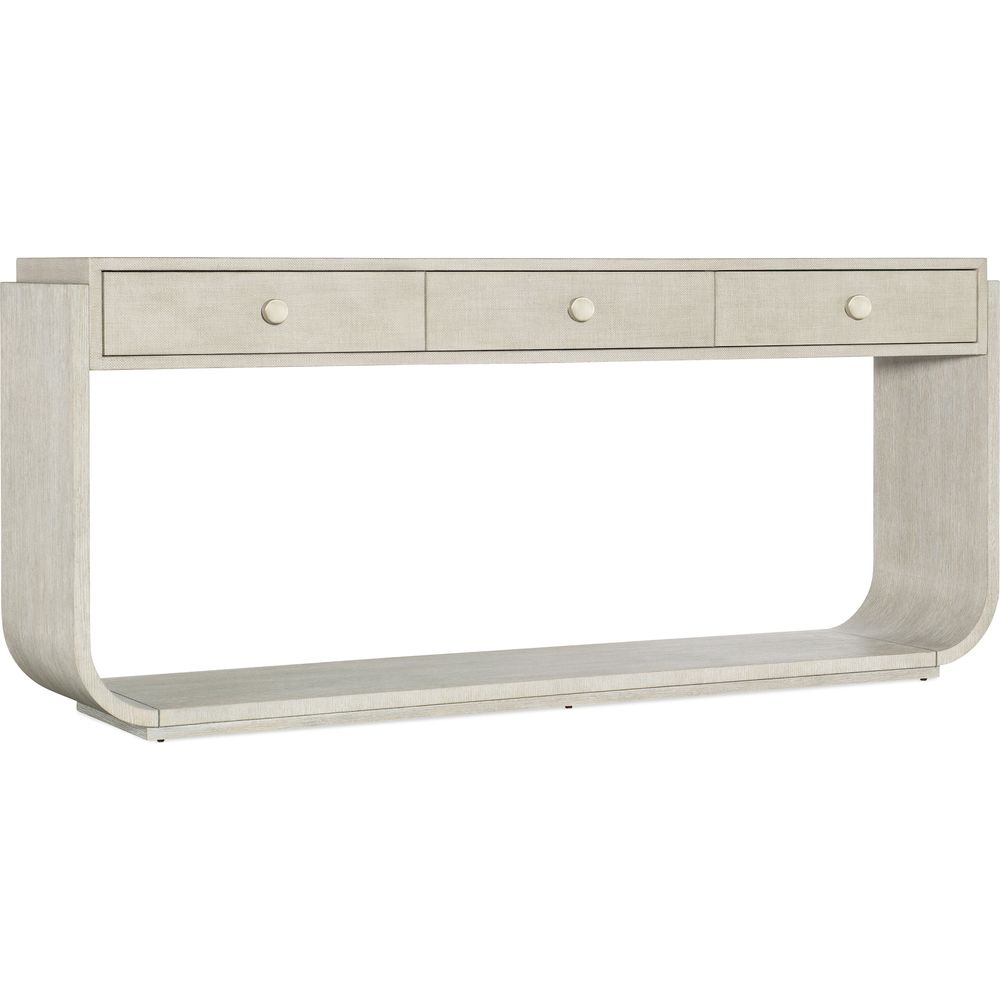 Console Tables Pulse 3-Drawer Console Table - Light Wood