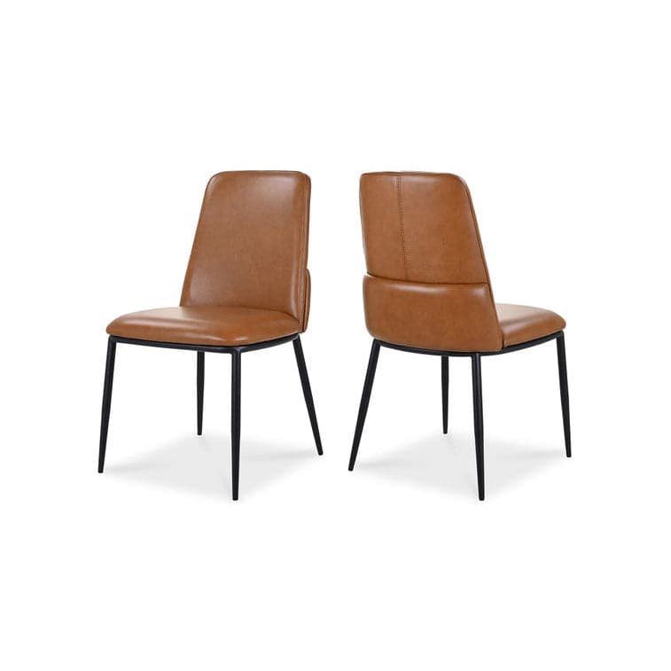 Douglas Dining Chair Brown - Set of 2-Moes-MOE-EQ-1017-03-Dining Chairs-1-France and Son